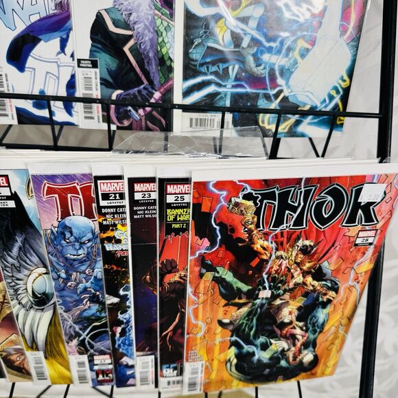 Thor 1-4 6-11 17 21 23 25 28 Lot (2020) Cates 2nd 3rd Print Variants - Picture 5 of 14